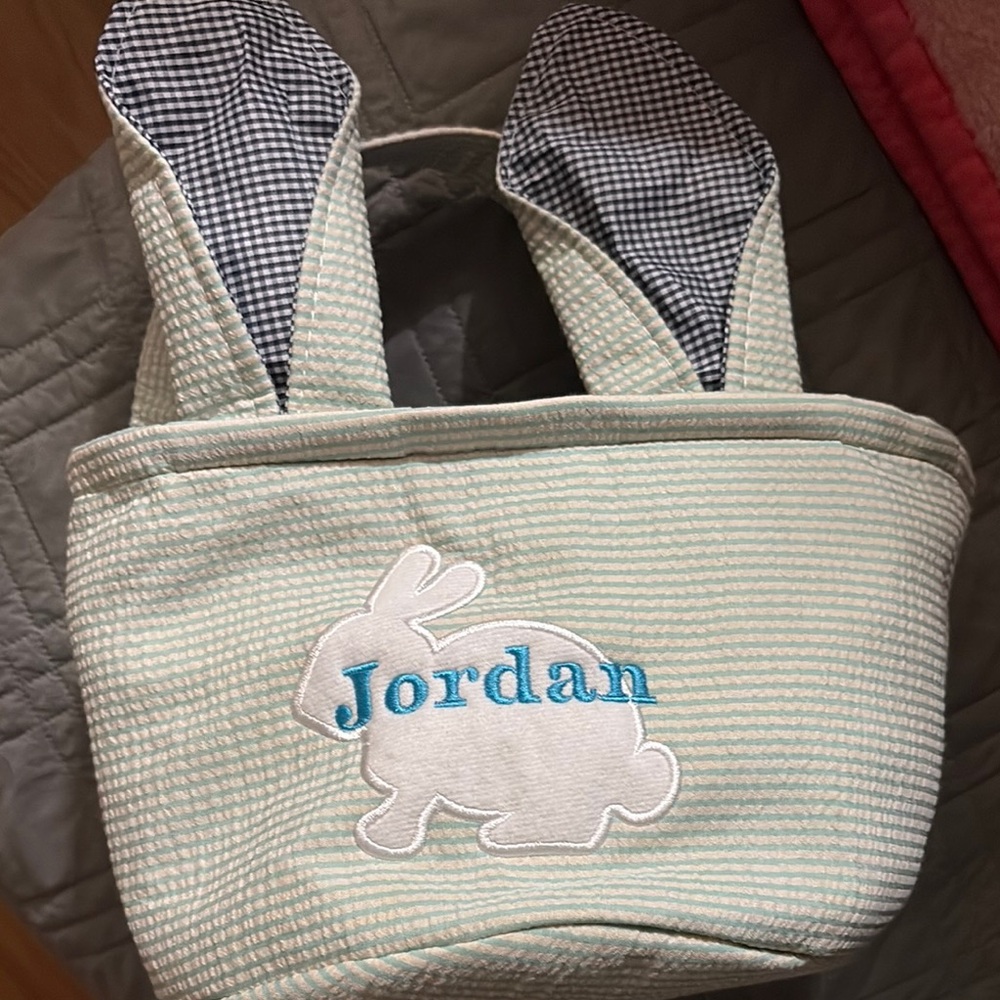 Jordan Bunny Ears Kids Tote - green